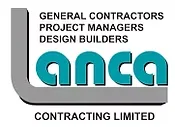 Lanca Contracting Limited logo with text: "General Contractors, Project Managers, Design Builders, Concrete Contractor" and stylized "Lanca" design.